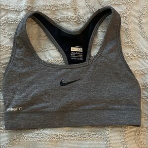 Nike Women's Charcoal Sports Bra